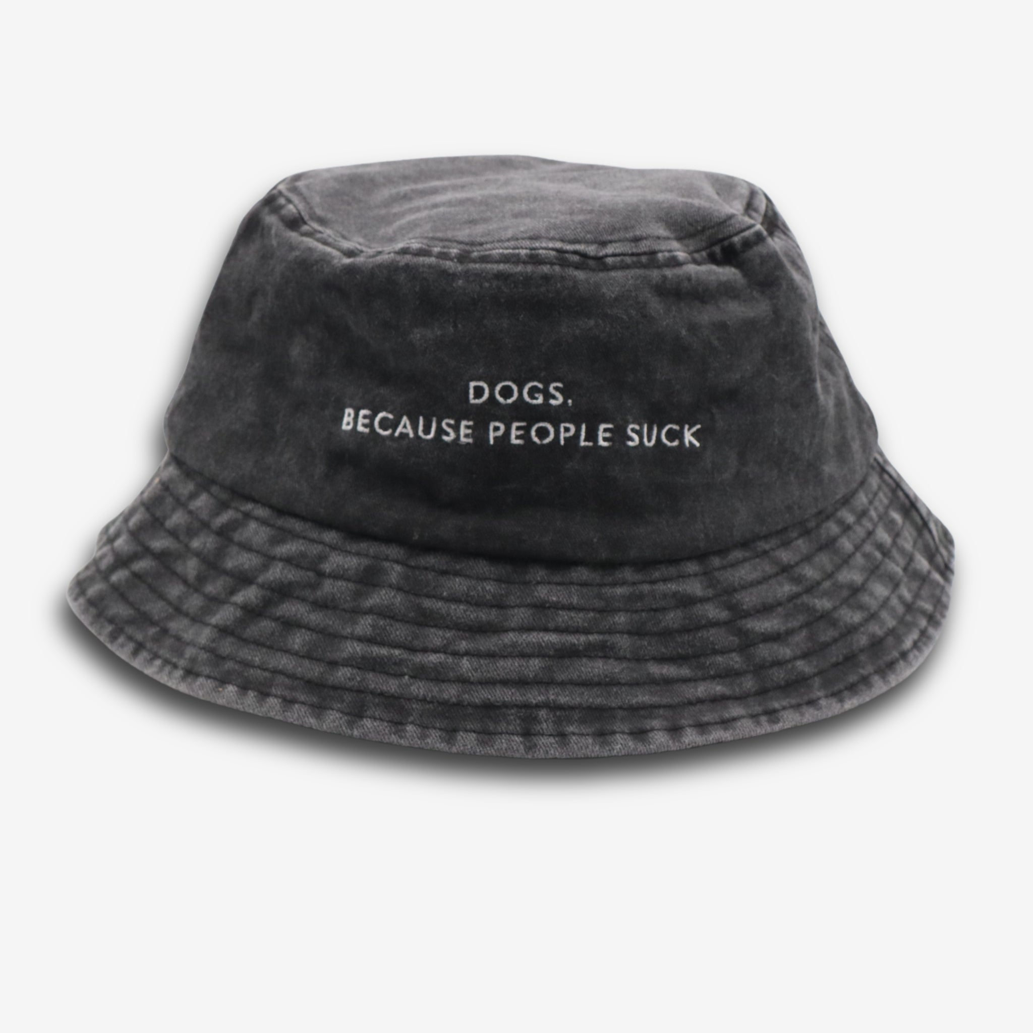 black-denim-bucket-hat-dogs-because-people-suck-front.jpg