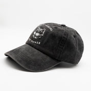 Svart Denimcaps - Logo "Anti-Social Cat Owner" 