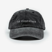Black Denim Cap - The Dogfather