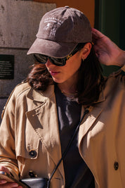 Brun Denimcaps - Logo "Cats & Wine Make Everything Fine" 