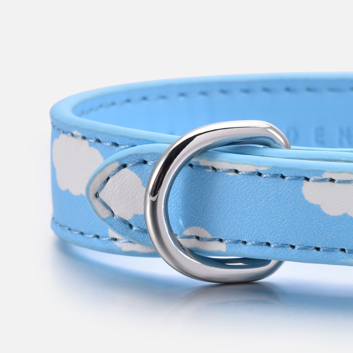Clouds Dog Collar Thin