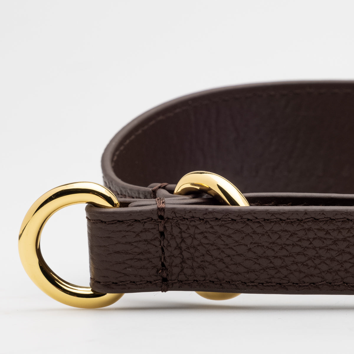 Coffee Brown Dog Martingale Wide