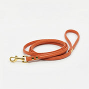 Cognac Dog Lead
