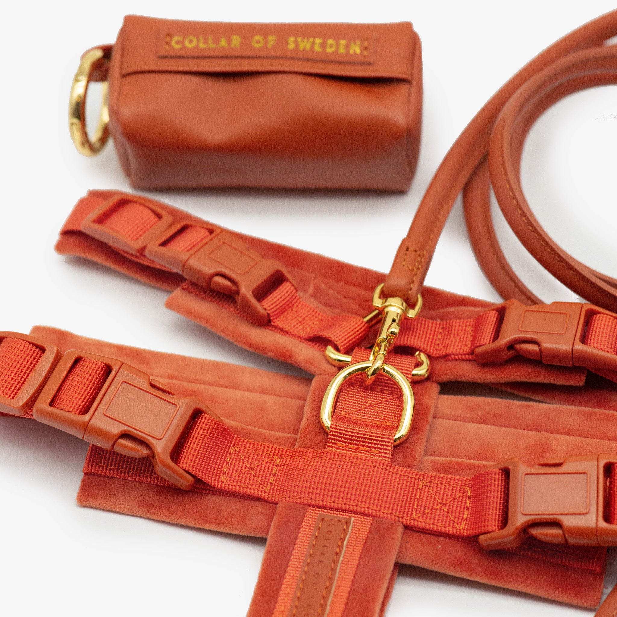 Cognac Y-Harness