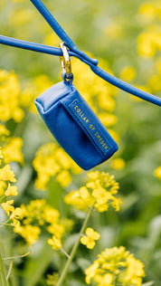 Dark Blue Poop Bag Holder