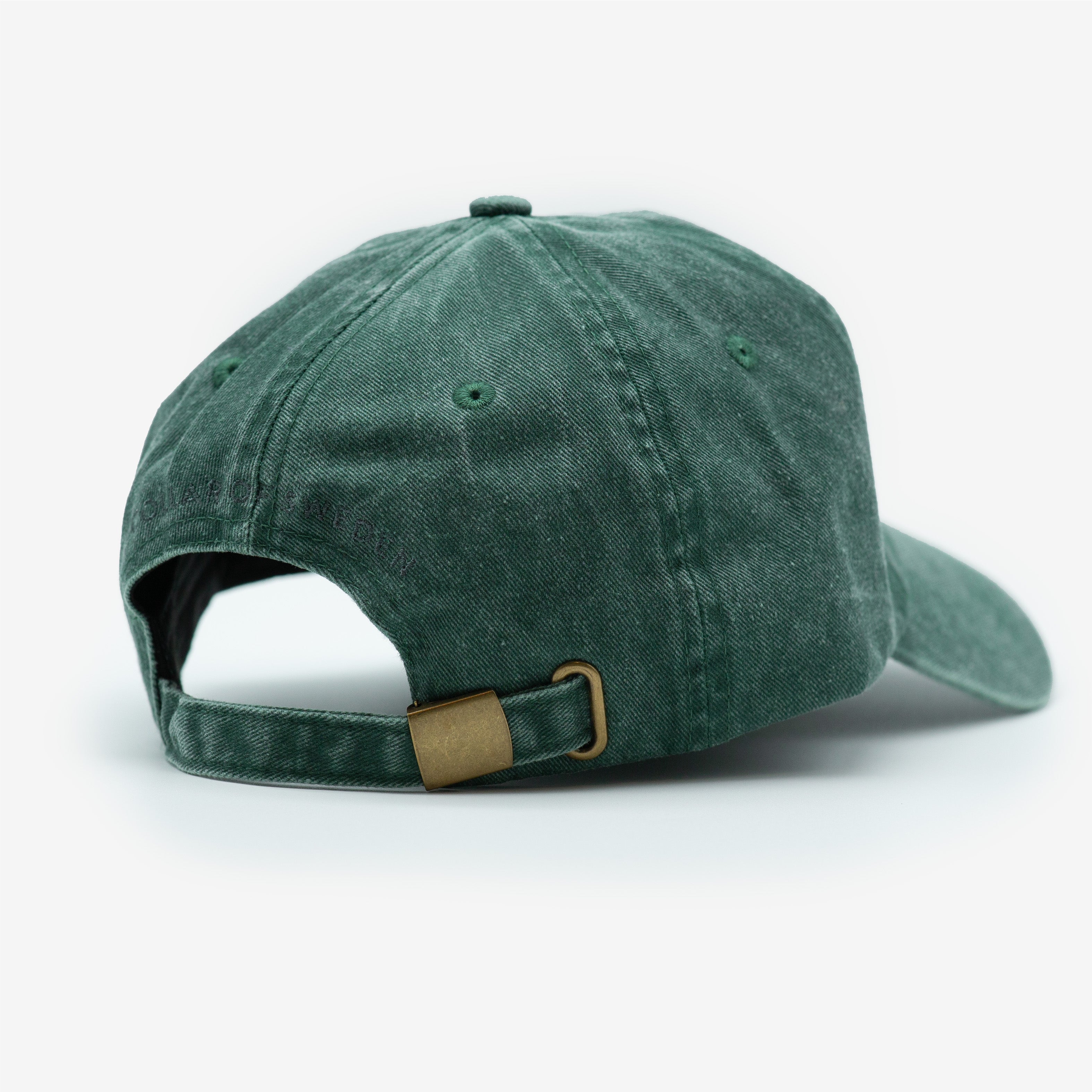 Green Denim Cap - Anti-Social Dog Owner