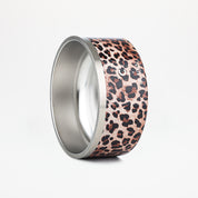 Leopard Dog Bowl