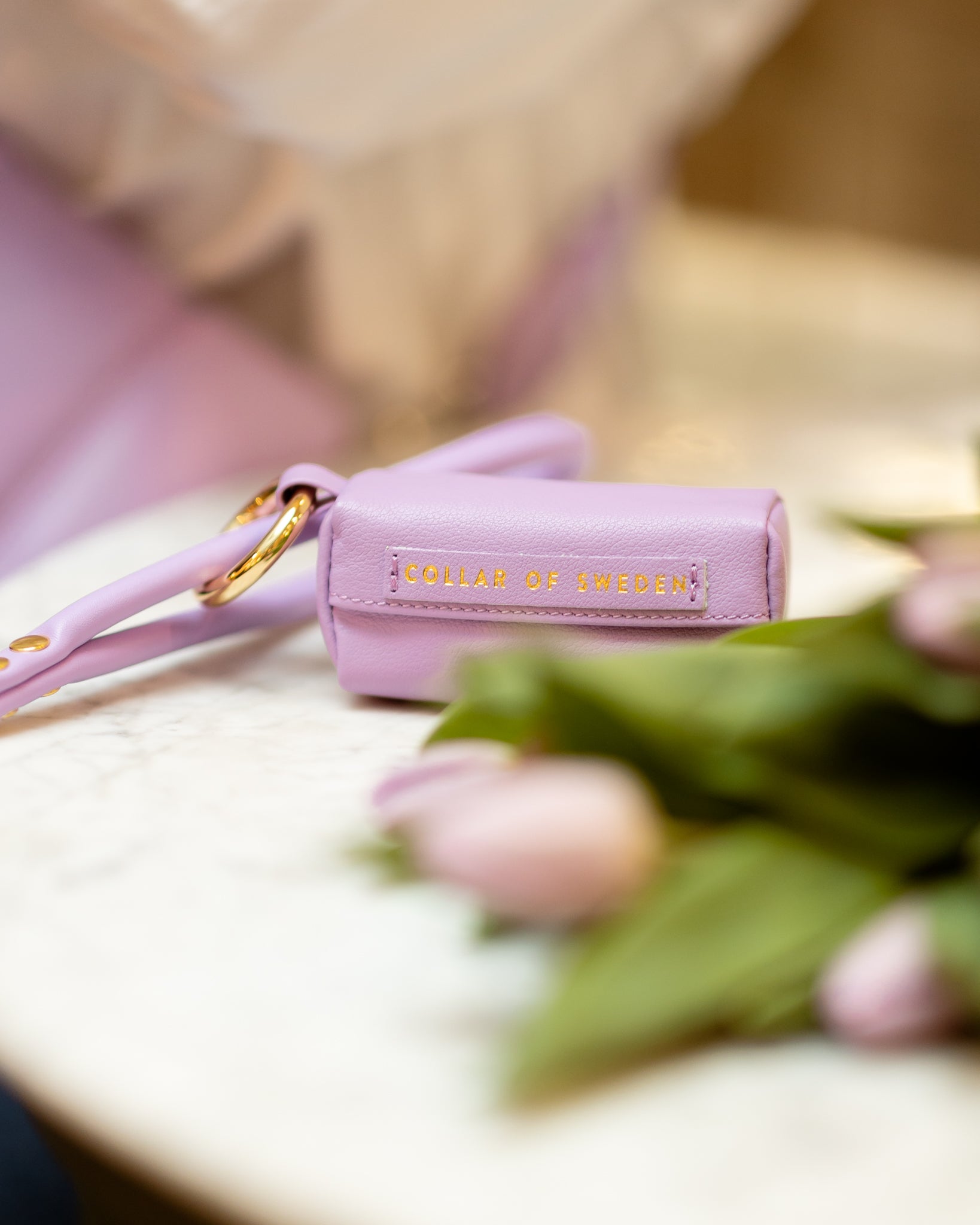 Violet Poop Bag Holder