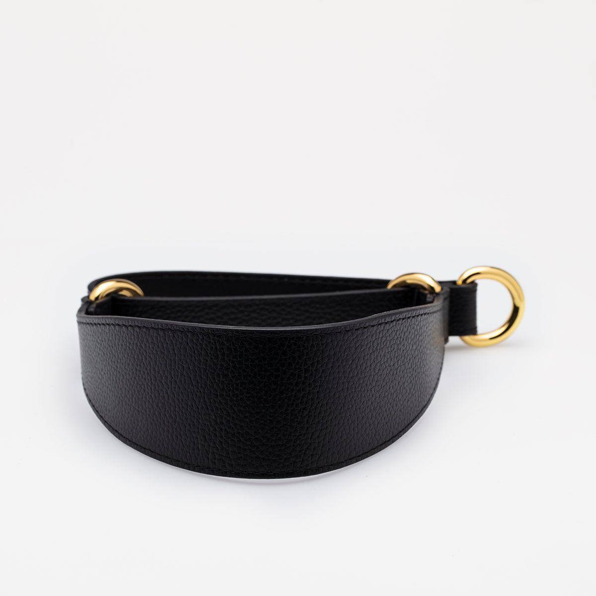 image - Black Leather Martingale Large Wide